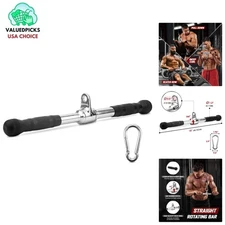 Durable Double D Handle Attachment for Cable Machines - Load Capacity 980 lbs