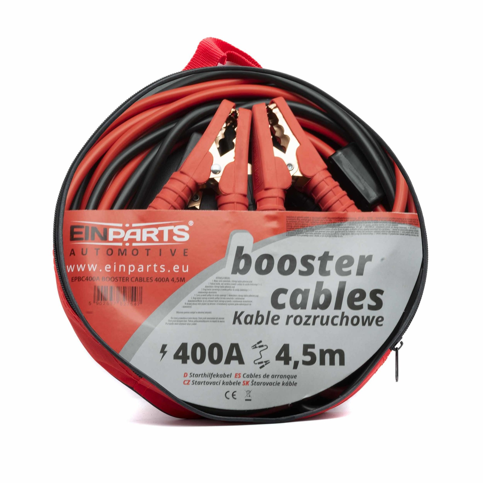 Fits EINPARTS EPBC400A JUMPER CABLES 400A 4.5M - 16MM2 ⭐UK Stock⭐ - Image 2