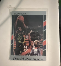 Schick David Robinson Rookie Slam Dunk Cards #11 San Antonio Spurs NBA Card. rookie card picture