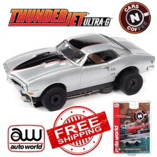 Auto World '68 Pontiac Firebird Silver - Cars & Coffee Tjet 1/64 Scale - SC392