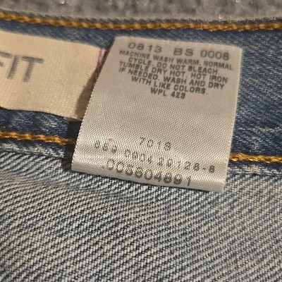 Vintage Levis 560 Jeans Mens 31x32 Blue Comfort Fit Y2K 2004