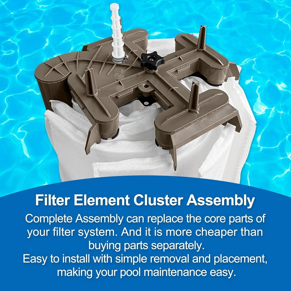 DEX2420DC Filter Element Cluster Assembly Replacement for Hayward (5182) - Image 4 of 4