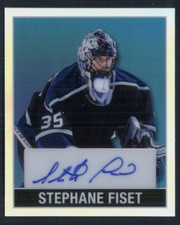 2025 Leaf Metal Hockey Legends Stephane Fiset auto #d/8