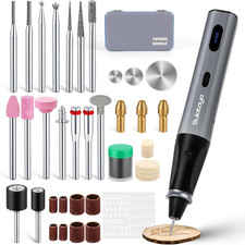 Cordless Engraving Pen for Metal, Wood, Glass  Plastic - USB Rechargeable