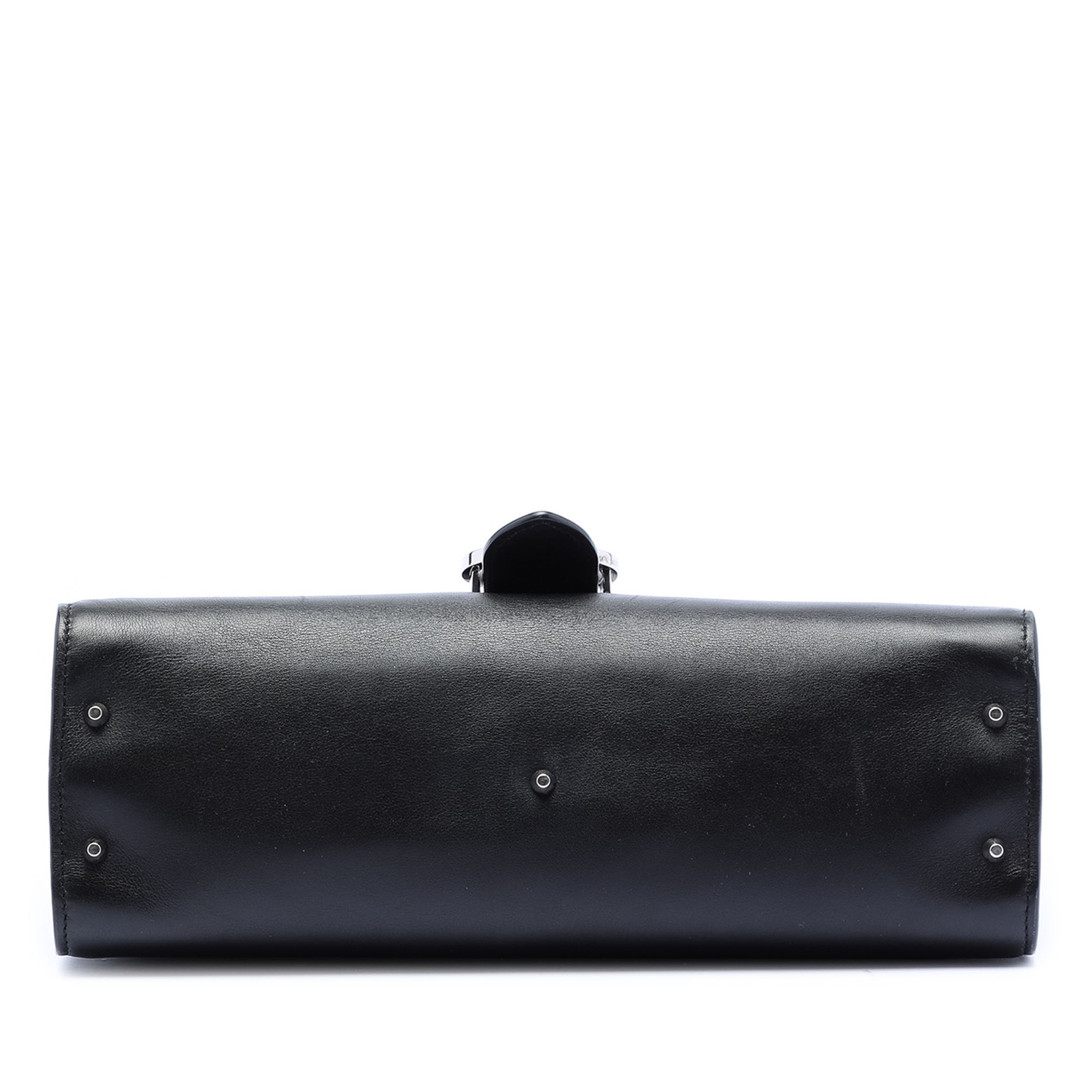 Authenticated Gucci Medium Leather Dollar Interlo… - image 3