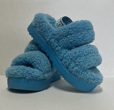 UGG Oh Fluffita Platform Sling Back Sandal Splash Size 7