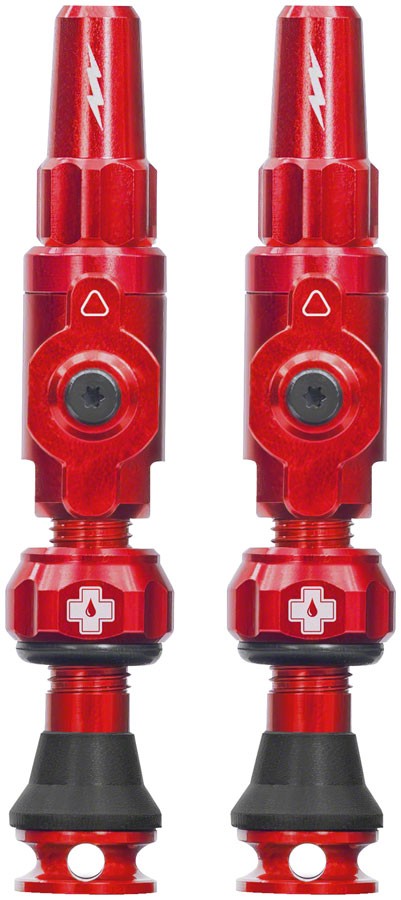 Штоки бескамерных клапанов Muc-Off Big Bore Lite - Алюминий с ЧПУ высокий расход воздуха Красный 10190₽