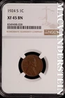 1924-S Lincoln Wheat Cent - NGC XF 45 BN - Scarce  No Reserve  #SLH108
