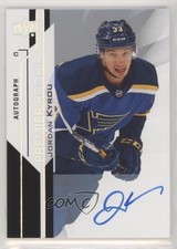 2018-19 Upper Deck Premier Rookie Silver Spectrum Jordan Kyrou #68 Auto 7b5