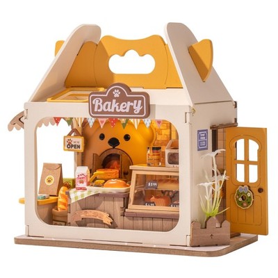 Wowood DIY Mini House Building Teddy Miniature Kit Breadbox, Miniverse Lifestyle