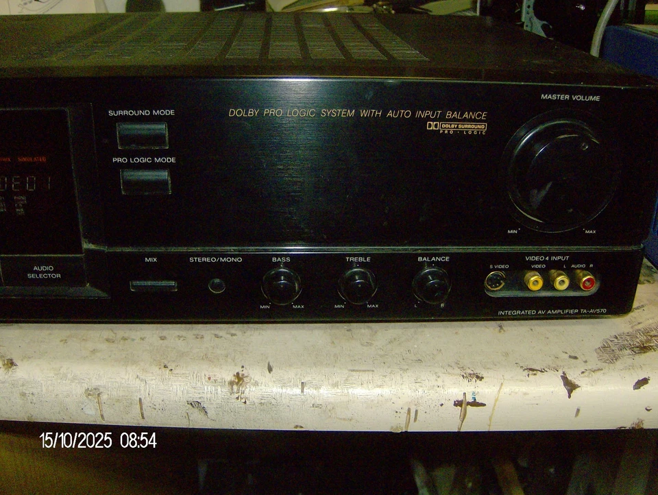 Sony TA-AV570 AV Amplificatore integrato 5ch surround FUNZIONANTE - Immagine 3 di 4