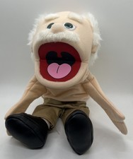 Silly Puppets Pops Peach Puppet 14 inch Grandpa Father Man 2008
