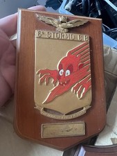 crest originaleAeronautica M 6 stormo C B  "ghignando sulla preda mi scaglio"
