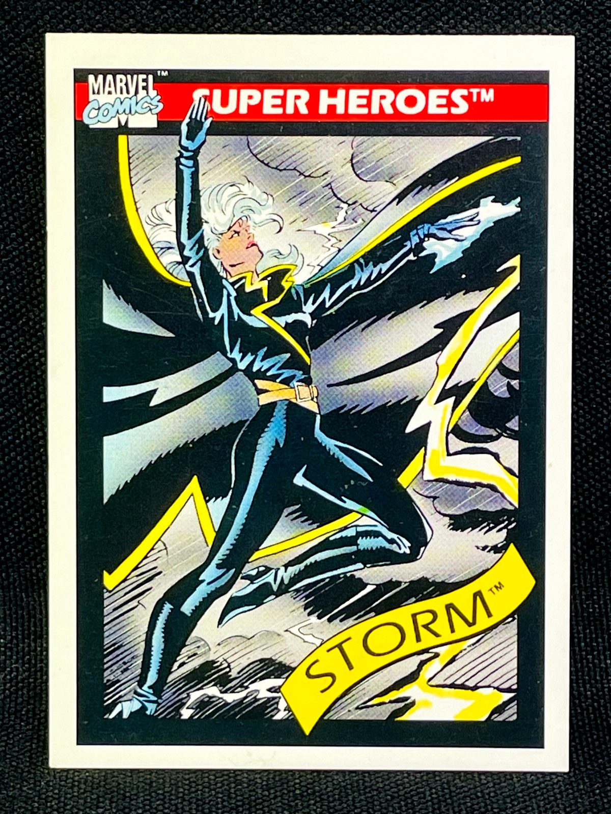 1990 Impel Marvel Universe Series 1 - STORM #24 - MARVEL COMICS TRADING CARD