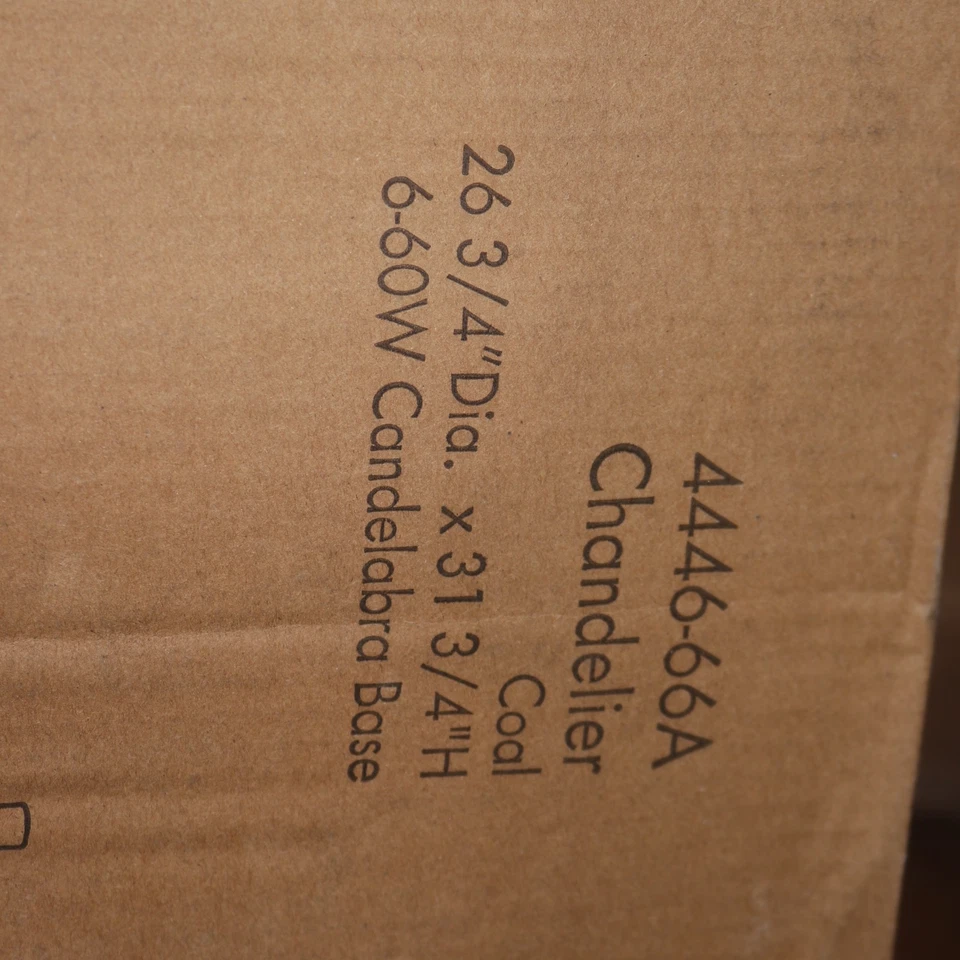 Minka Lavery Laurel Estate Clear Crystal Glass Chandelier 6-Light - Image 4 of 4