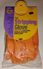 Ansell Edmont The Stripping Glove Heavy Duty Flock Lined Chemical Resistant 1990