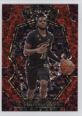 2022 Panini Select Premier Level Red Disco Prizm 10/49 Darius Garland #106 1s2h
