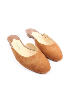 PAUL ANDREW Sabots Damen Pantoletten Gr. DE 35 braun Casual-Look