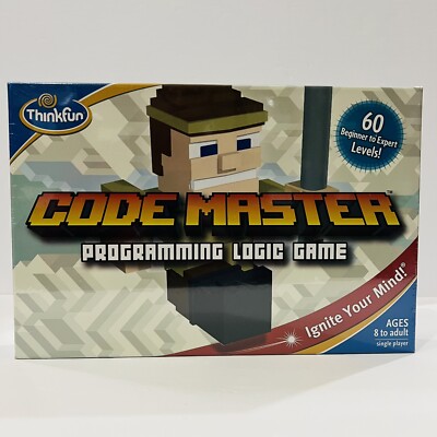 Thinkfun Code Master Programming Logic Minecraft Board Game Age 8+ One ...