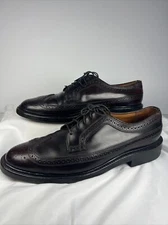 Florsheim Imperial 93605 BROWN Shell Cordovan Longwing Shoes Size 9 D VTG