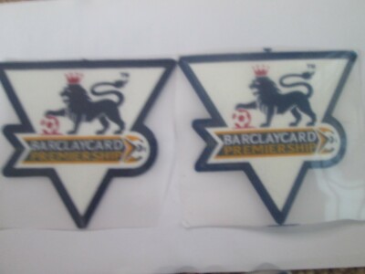 2003-2004 pair of premier league patch player size Iron On Heat