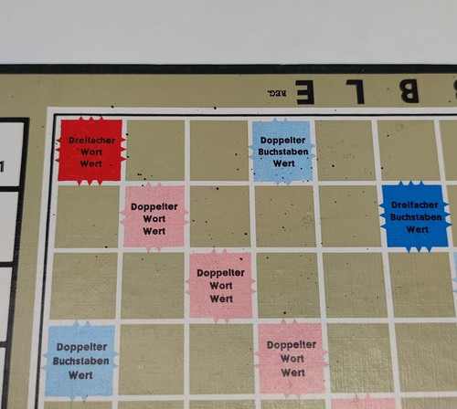 Scrabble von Spear Spiele Familienspiel Kreuzwortspiel vollständig sehr bespielt - Bild 6 von 12