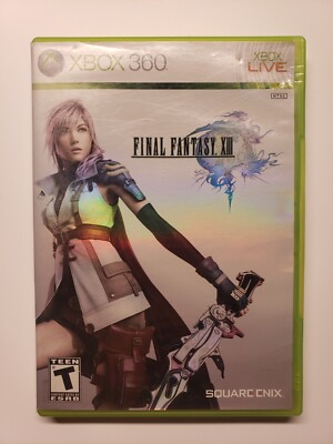 Final Fantasy XIII (Microsoft Xbox 360, 2010) - No Manual