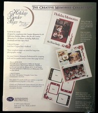 Creative Memories 8x10 Holiday Border Pages RCM-10HB, New Sealed