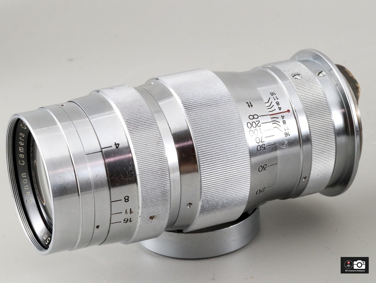 希少Canon serenar 135mm F/4 II 型 L39レンズ Canon SERENAR 135mm F/4 II Leica L39 Lens w/Case