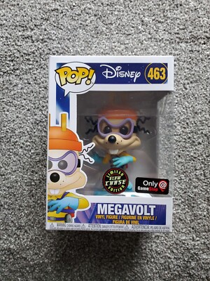 Funko Pop 463 Disney Darkwing Duck Megavolt Glow Chase