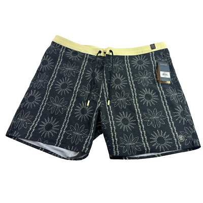 Roark Men's Chiller 17'' Tiare Boardshorts Size 38 Blue Floral Suns NEW