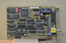 WINBOND W89C901P 16 Bit ISA Network Ethernet PC Controller Card BNC