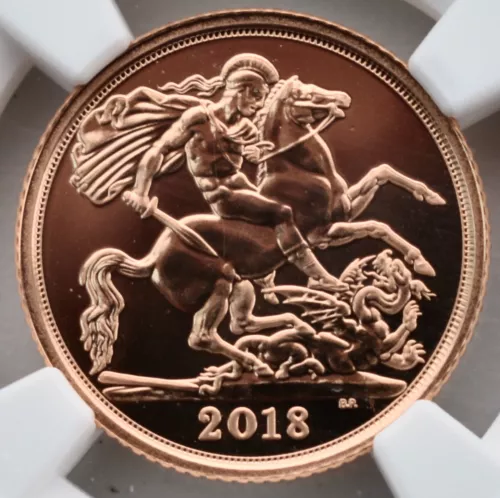 2018 Gold Half Sovereign NGC MS68 DPL  Great Britain 1/2 Sov UK