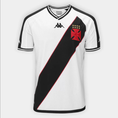 Vasco da Gama Away Soccer Football Jersey Shirt - 2024 2025 Kappa Brazil
