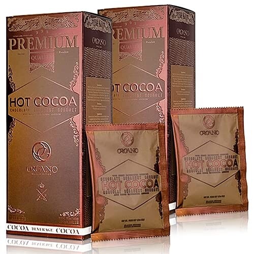 2 Box Organo Gold Premium Gourmet Hot Chocolate Ganoderma