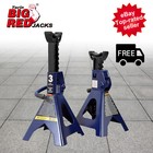Torin 3 Ton 2 Pieces High Lift Jack Stands for Garage Car Truck Lift,  Blue