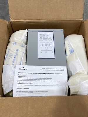 Emerson Industrial Control Transformer HZ1000 1KVA 240/480 120V New