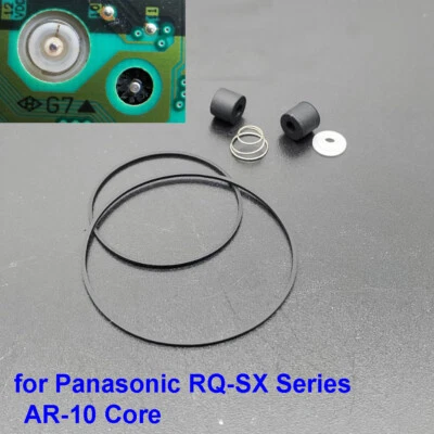 Set cinghia molla originale per Panasonic RQ-SX anello folle clip nastro cassette deck