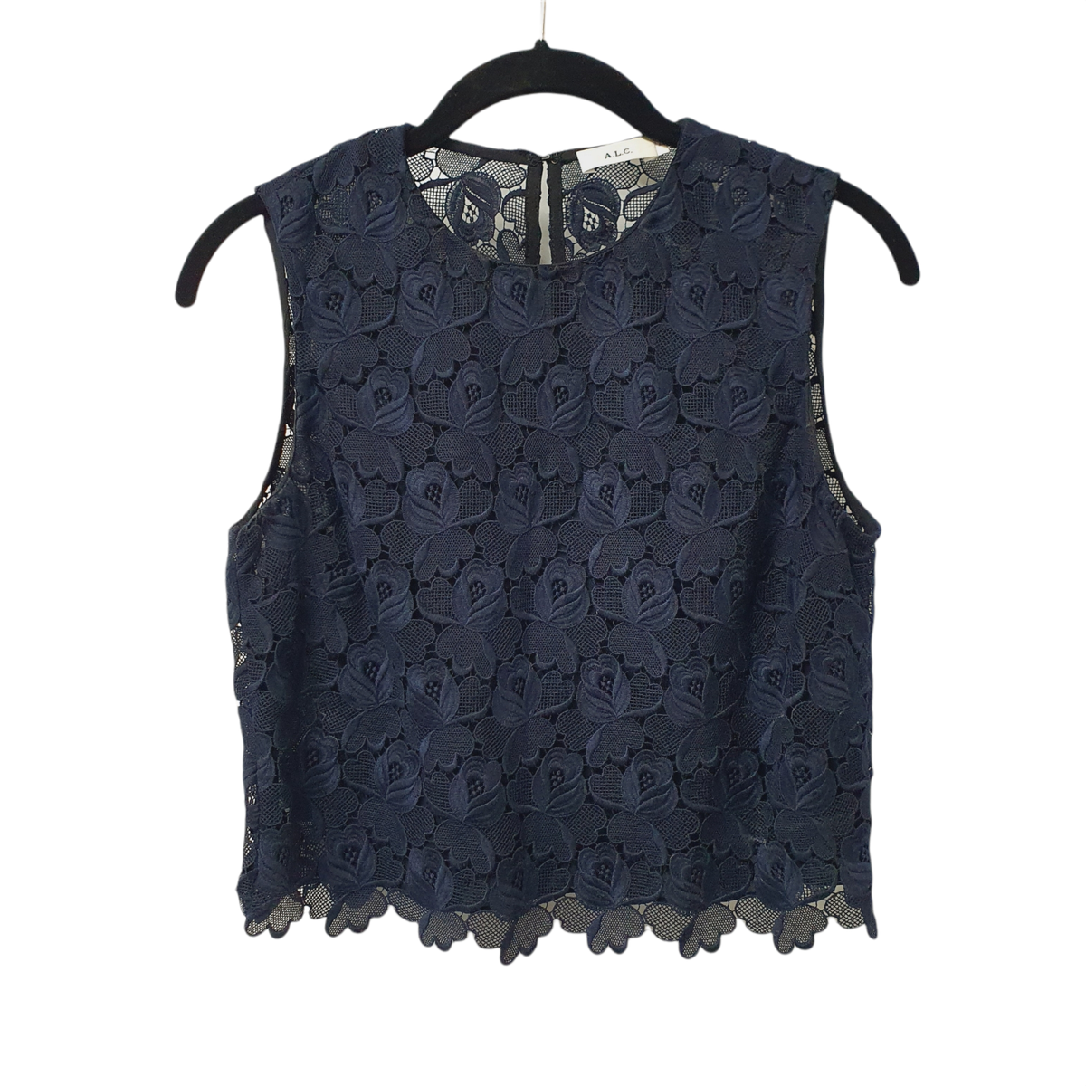 Tシャツ・カットソー AEAE LACE POCKET SLEEVELESS NAVY AE45SWSL001NVY s-l1200.png