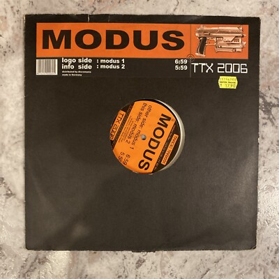 MODUS - Modus 1 + Modus 2, 12  Vinyl, Electro Trance 