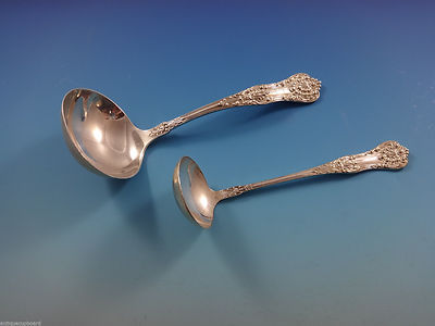 Queens by Birks Sterling Silver Flatware Set Dinner Service 63