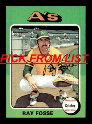 1975 Topps 359-659 EX/EX-MT Pick From List All PICTURED jj2