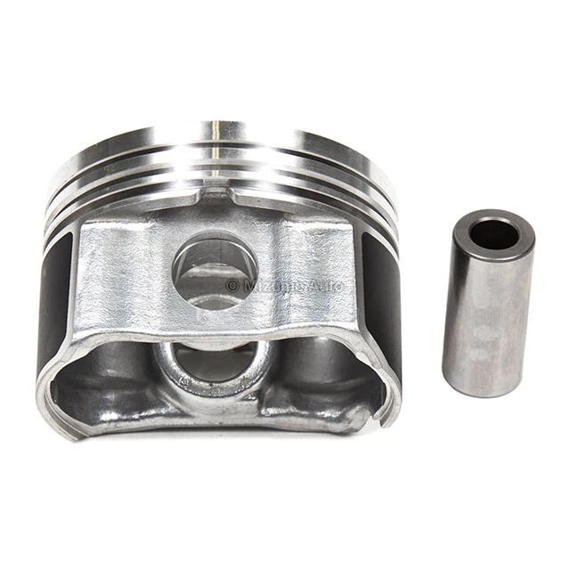 Pistons w/ Rings 19mm Wrist Pin fit Volkswagen Beetle Goft Jetta 2.0L 8V - Image 4 of 4