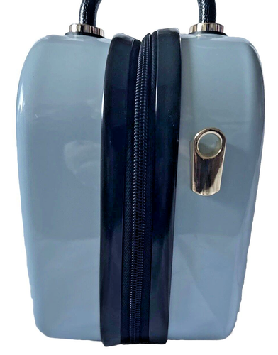 Triforce Elite Performance Travelware Tolietry Makeup Case Hard Side Blue - Picture 4 of 9