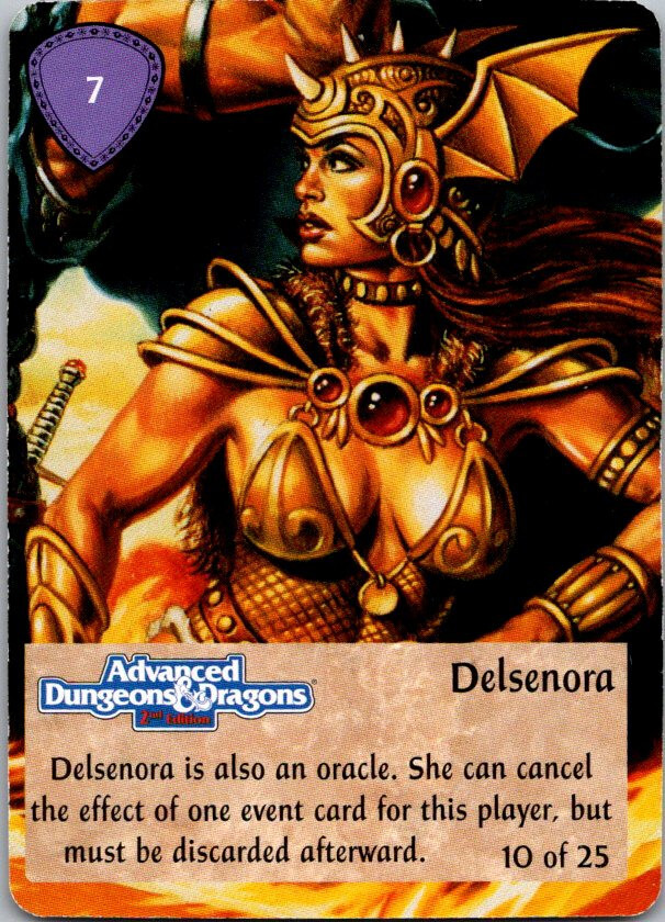 Spellfire 1st Edition Delsenora Chase Ultra Rare UR 10/25 | eBay