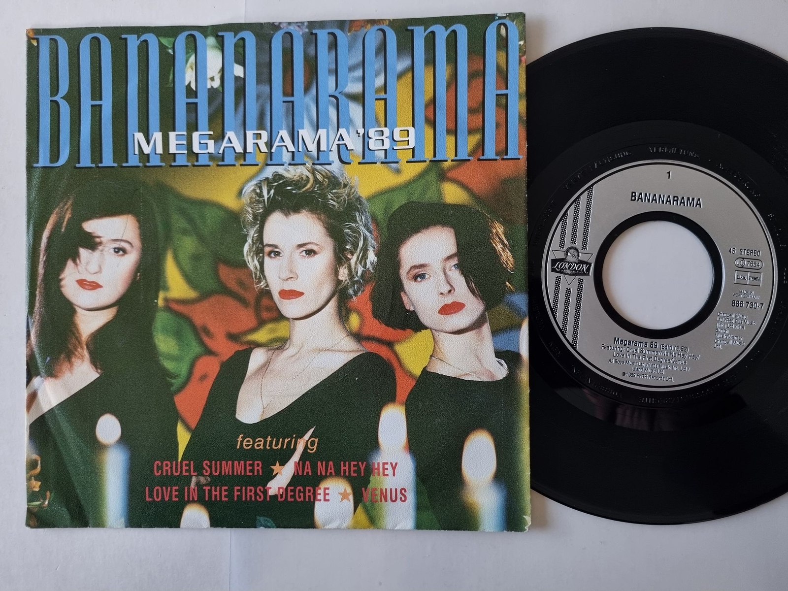 Bananarama - Megarama '89/ Venus REMIX 7'' Vinyl Germany
