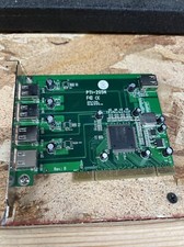 LaCie PTI-205N 5-Ports PCI To USB 2.0 Card WORKING