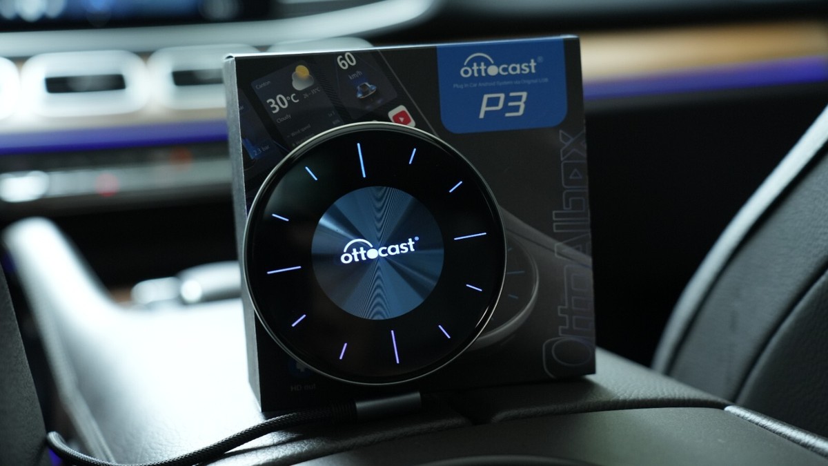 Otto P3 multimedia Aibox Wireless CarPlay Android Auto Adapter