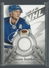 2013-14 Crown Royale Lords of the NHL Materials #LSS Steven Stamkos SP