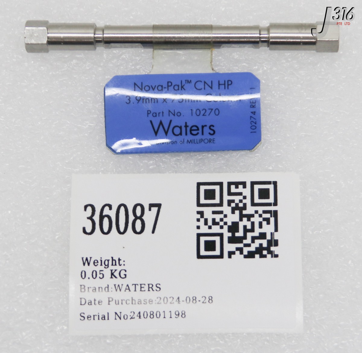 36087 WATERS COLUMN, NOVA-PAK CN HP, 3.9MM X 75MM 10270 | eBay